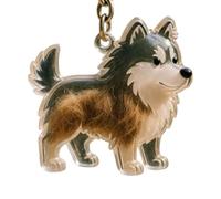 CGACCSD Portachiavi Commemorativo Per Animali Domestici,Portachiavi Per Peluche Di Cani Come Ricordo - Contenitore di Conservazione Ciondolo per Portafoglio e Borsa per Ragazze Uomini Donne Ragazzi