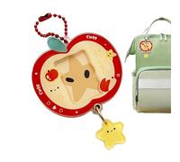 CGACCSD Portachiavi fotografico,Carino Frutta Acrilico Promemoria Alla Moda | Inserto Immagine Portachiavi Titolare,Per Adulti Adulti Fan Borsa Borsa Borsa Zaino Viaggio Pendolare Festa Concerto, Una