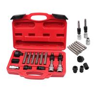 CGACCSD Set di Attrezzi per Lo smontaggio della puleggia 'alternatore, Chiave Antiscivolo Regolabile Manuale, Strumento per l'installazione delle pulegge 'Auto, per la Manutenzione