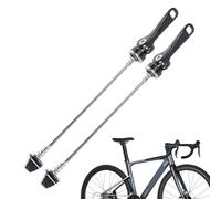 CGACCSD Sgancio rapido per Biciclette,Set di Leve a sgancio rapido per Anteriore e Posteriore - per Biciclette da Corsa Mountain Bike Riparazione in Viaggio