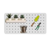 CGACCSD Tabelle di tasselli per parete, pannelli di bordo in metallo | Le pareti del bordo dei perni mostrano senza urti | Pannelli di archiviazione del pannello facili da installare per