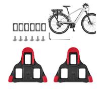 CGACCSD Tacchetti da bicicletta, tacchetti da bicicletta da strada - tacchetti da ciclismo per bicicletta, 6 gradi di galleggiamento, caletta da ciclismo, caletta da equitazione, caletta da bicicletta