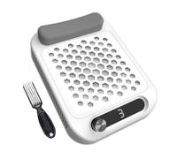 CGBE Professionale Aspirapolvere per Unghie: Aspirapolvere per Unghie da 12000RPM con 2 filtri Potente Aspirapolvere Professionale per Unghie e Aspirapolvere per la casa. (YXW601) (White)