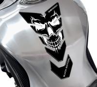 CGBE7P TANKPAD BLACK EDITION SKULL5 CUSCINETTO PER SERBATOIO