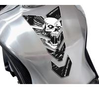 CGBE8P TANKPAD BLACK EDITION SKULL6 PROTEZIONI SERBATOIO MORBIDE IN RESINA