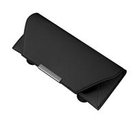 CGDXG Porta Occhiali Auto per Mercedes Benz GLA H247 2020 2021 2022 2023 2024,Portaocchiali da Sole Parasole per Auto Portaocchiali Magnetica Custodia per Occhiali da Auto in Pelle PU,B