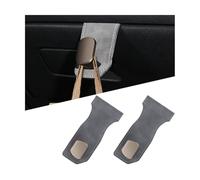 CGEAMDY 2 Pezzi Ganci Appendere Auto, Gancio Porta Borsa per Organizer Auto, Gancio per Vano Portaoggetti Auto, Accessori Universali Interni Decorativi per Autos, Camper, SUV, Camion(Grigio)