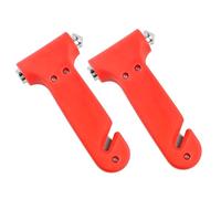 CGEAMDY 2 Pezzi Martello Sicurezza per Auto, Martello Emergenza Rompivetro Auto, Martello Emergenza 2 In1 con Taglierina Integrata, Automotive Universal Multi-Funzionale Interior Accessori Decorativi