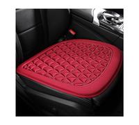 CGEAMDY 2 Pezzi Protezione del Sedile Dell'auto Traspirante E Antiscivolo, Cuscino Anteriore per Sedili Auto Pad con Fondo Antiscivolo, Coperchio Universale per Sedili Auto in Spandex(Borgogna)