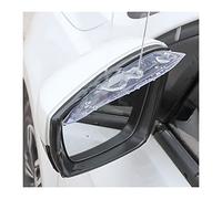 CGEAMDY 2 Pezzi Specchietto Retrovisore Pioggia Visiera, Universale per Sopracciglia a Specchio in Fibra di Carbonio per Auto, Fibra di Carbonio Specchietto Retrovisore Maggior Auto (001)