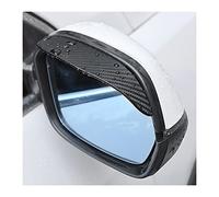 CGEAMDY 2 Pezzi Specchietto Retrovisore Pioggia Visiera, Universale per Sopracciglia a Specchio in Fibra di Carbonio per Auto, Fibra di Carbonio Specchietto Retrovisore Maggior Auto (030)