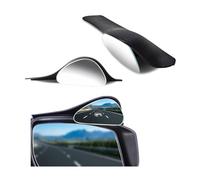 CGEAMDY 2 Pezzi Specchio Laterale Angolo Cieco, Specchietto Impermeabile Angolo Cieco Vetro HD Universal, Specchietto Retrovisore Laterale Grandangolare Automobile Universale Camion Van Motorbike