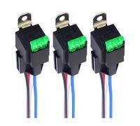 CGEAMDY 3 Pezzi 12V Relè Universale con Imbracatura di Socket, Universale Relè per Auto, 12V Relè Universale 4 Contatti, per Veicolo Veicolo Van Boat Truck Durevole Dell'automobile(Quattro-Zampe)