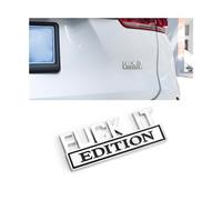 CGEAMDY 3D Auto Edizione, Auto Fuck IT Edition, Lettera 3D Metallo Targhetta Emblema Distintivo Auto Adesivo Decalcomania Accessori Esterni, Per Auto Universali e Altri Camioncini (Argento-Nero)