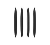CGEAMDY 4 Pezzi Protezioni per Portiere Auto, Universal Anteriore Posteriore Angolo Paraurti Guardia Protector, Universal Autoadesiva Paracolpi Portiere Auto Para Specchietto Retrovisore(Nero)