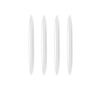 CGEAMDY 4 Pezzi Protezioni per Portiere Auto, Universal Anteriore Posteriore Angolo Paraurti Guardia Protector, Universal Autoadesiva Paracolpi Portiere Auto Para Specchietto Retrovisore(Bianco)