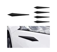 CGEAMDY 5 Pezzi Protezioni per Portiere Auto, Universal Car Anteriore Posteriore Angolo Paraurti Guardia Protector, Universal Autoadesiva Paracolpi Portiere Auto Para Specchietto Retrovisore(Nero)