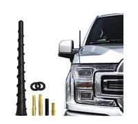 CGEAMDY Antenna Auto, Antenna Corta Amplificata Per Autoradio, Antenna da tetto di Ricambio Stereo dell'auto da 17.5CM per Veicolo Camion Stereo dell'auto, Albero Antenna FM AM Helix Rod