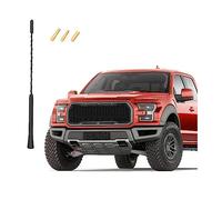 CGEAMDY Antenna per Auto Da 28 Cm, Antenna Di Ricambio per Autoradio, Adattatore per Antenna Da Tetto Con Viti, Antenna Amplificatore Fm a Ricezione Potente per Autos SUVs Camion Furgoni