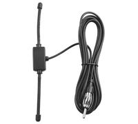 CGEAMDY Antenna Radio FM Dipolo Antenna FM, Autoradio Interna Antenna FM con Cavo estensione 3M, per Veicolo Camion Amplificatore Autoradio Unità Principale Ricevitore Lettore Multimediale CD