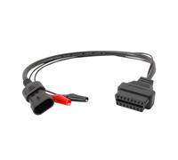 CGEAMDY Cavo Adattatore OBD2, 3 Pin a 16 Pin Cavo Adattatore Diagnosi OBD2 per Auto, Adapter Connector Diagnostic Cable, Cavo di Estensione OBD2 Connettore, per I Cavi degli Scanner Diagnostici