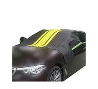 CGEAMDY Inverno Telo Parabrezza Antigelo Ripiegabile Copertura Parabrezza Auto Ghiaccio, Copri Parabrezzas Auto Antighiaccio Pioggia Polvere, Copertura Invernale Parabrezza Rimovibile(Nero Giallo)