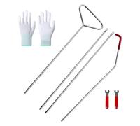CGEAMDY Kit di Strumenti Professionali per Auto di Emergenza, Kit di Emergenza per Auto con Pinza a Lunga Portata, Strumenti per Riparazione Automatica, Preda Remota, Installazione Porte E Finestre