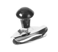 CGEAMDY Manopola Universale per Auto Booster, Pomello Del Volante, Manopola Spinner Potenza Pomello Booster, Accessori Universali Interni Decorativi per Auto, Trattore, Trattorino, Barca(Bianco)