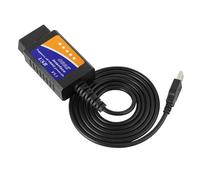 CGEAMDY OBD2 Auto Diagnostica, ELM327 Computer per Diagnosi OBD, Scanner Reset Errori Veicoli, USB per Auto V1.5 OBD2 Interfaccia, Strumento Diagnostico OBDII Dispositivi iOS Android Windows