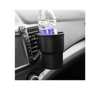 CGEAMDY Portabicchieri Da Auto, Porta Bevande per Auto Con Montaggio a Porta, Portabottiglie a Clip per Bocchetta D'aria, Portabicchieri Da Auto per Bottiglie, Tazze Thermos, Tazze Da Caffè(Nero)