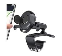 CGEAMDY Supporto Cellulare Auto, Porta Telefono per Autos, Regolabile Porta Cellulare per Cruscotto, 360 Gradi Rotazione Supporto Telefono Autos, Universale Porta Telefonos Autos Clips Molla