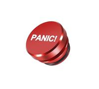 CGEAMDY Tappo Presa Accendisigari, Copertura Antipolvere per Accendisigari Automobilistica, Copri Spinotto per Accendisigari, Tappo Protezione Spina per Veicoli con Spinotti Accessori (Rosso-Panic)
