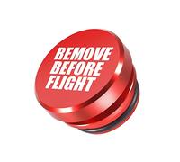 CGEAMDY Tappo Presa Accendisigari, Copertura Antipolvere per Accendisigari Automobilistica, Copri Spinotto per Accendisigari, Tappo Protezione Spina per Veicoli con Spinotti Accessori (Rosso-Remove)