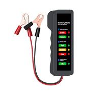 CGEAMDY Tester Batteria Auto, Digital Del Tester Della Batteria Del Veicolo 12v, Analizzatore Del Tester Della Batteria Dell'automobile Con La Luce Dell'indicatore LED, Per Il Camion Moto SUV