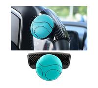 CGEAMDY Volante Auto Manopola, Pomello del Volante Universale, Impugnatura Al Volante Per Auto Compatibile Con Tutti I Volanti, Controllo Flessibile di Installazione Facile, Senza Rumore(Blu)