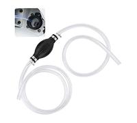 CGEMDY Auto Pompa Acqua Manuale, Pompa Travaso Gasolio ad Alto Flusso, Pompa a Mano Tubo con Tubo Sifone Portatile 2M Trasferimento Portatile Combustibile dell'automobile Per Auto