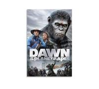 CGHSDJ Poster da parete su tela impermeabile, motivo: pianeta delle scimmie, stampa HD resistente ai raggi UV, adatto per salotti e corridoi, un ottimo regalo, stile senza cornice, 60 x 90 cm