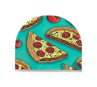 Cgiub Portatovaglioli per pizza a forma di cartone animato per tavolo da pranzo autoportante in acrilico portatovaglioli dispenser verticale per tavolo da pranzo bar ristorante