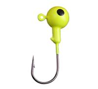 CGJseFH Amo da Pesca, Ami da Pesca 10 Pezzi Jig Head Hook Amo colorato Richiamo Esche dure Verme Morbido Attrezzatura for Gli Appassionati di(D,10g)