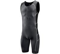 CGLRybO Tuta da triathlon da uomo, a maniche corte, ideale per Ironman Racing Tri Suit, Nero , S