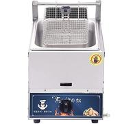 CGLYYDS Friggitrice Professionale a Gas,Friggitrice A Gas da Banco A GPL con Cestello, per cestello per Ristorante Commerciale Famiglia friggitrice,10L