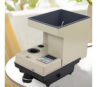 CGLYYDS Macchina Conta Monete, selezionatrice elettrica di Monete seleziona 1500 Monete/Minuto, 3000 Monete capacità selezionatrice Automatica di Monete e Macchina avvolgitrice