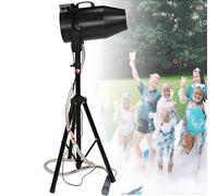 CGLYYDS Macchina per Schiuma da Palco Grande da 1000 W, Macchina per Schiuma a Getto con Effetto Scenico Ad Angolo Regolabile, Blaster di Schiuma Commerciale per Esterni per Eventi per Feste