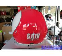 CGM 205L ORLANDO FSA 85 ROSSO METAL Casco Demi Jet Bimbi - Bambino - Bambina