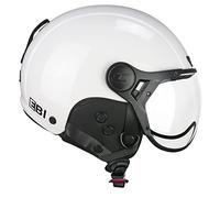 CGM EBI, Casco Sci Unisex Adulto, Bianco, XXL (61cm)