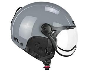 CGM Casco Bici, sci, E-bike, 801A EBI MONO, Grigio, XL (60cm)