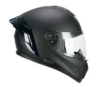 CGM Casco full face, 330A RIOT MONO Nero opaco, L (59-60cm)