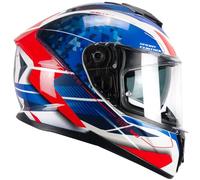 CGM Casco full face, 360S KAD RACE Blu Rosso, S (55-56cm)