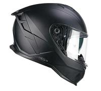 CGM Casco full face, 363A SHOT MONO Nero opaco, XXL (63-64cm)