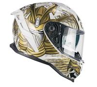 CGM Casco full face, 363S SHOT NIPPO Bianco Oro, S (55-56cm)